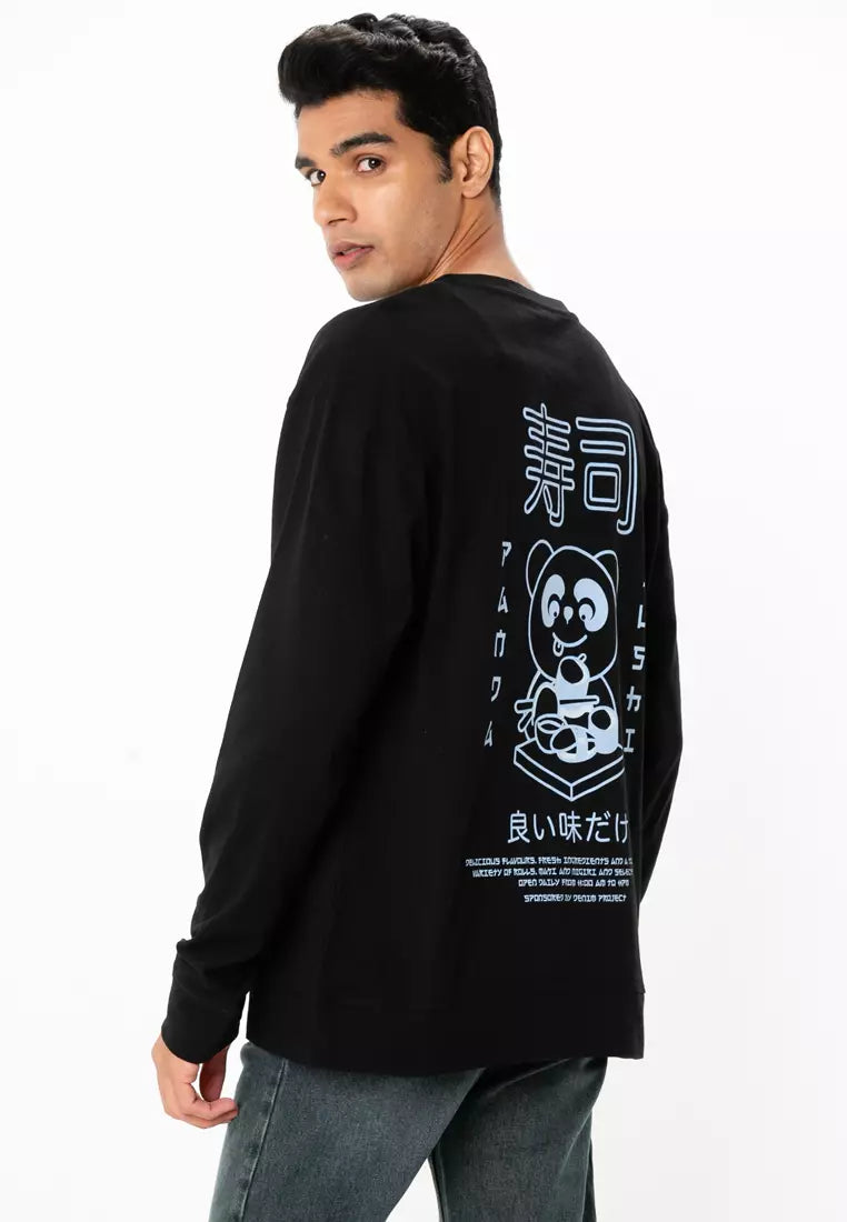 Oversized Tee | Panda Print