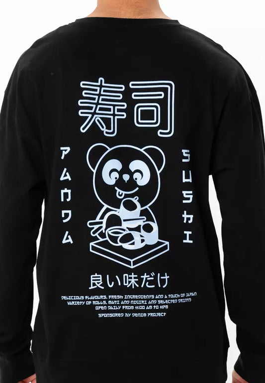 Oversized Tee | Panda Print